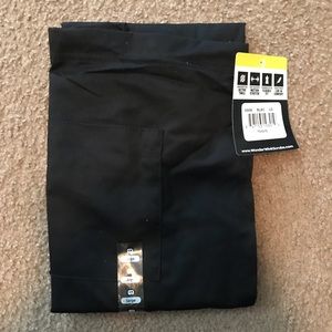 Wonder Work Size L black scrub pants *TALL*